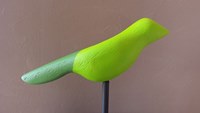 Lime green birdie