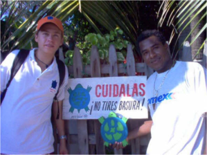 Fundación Jucataco, Playa Ventura, Guerrero, Mexico, March 2000.