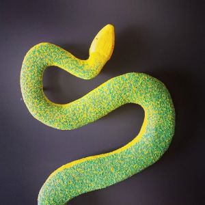 Lola, mounted on a black sheet metal box