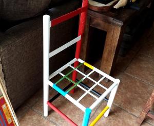 The Think-Rethink Chair in process.