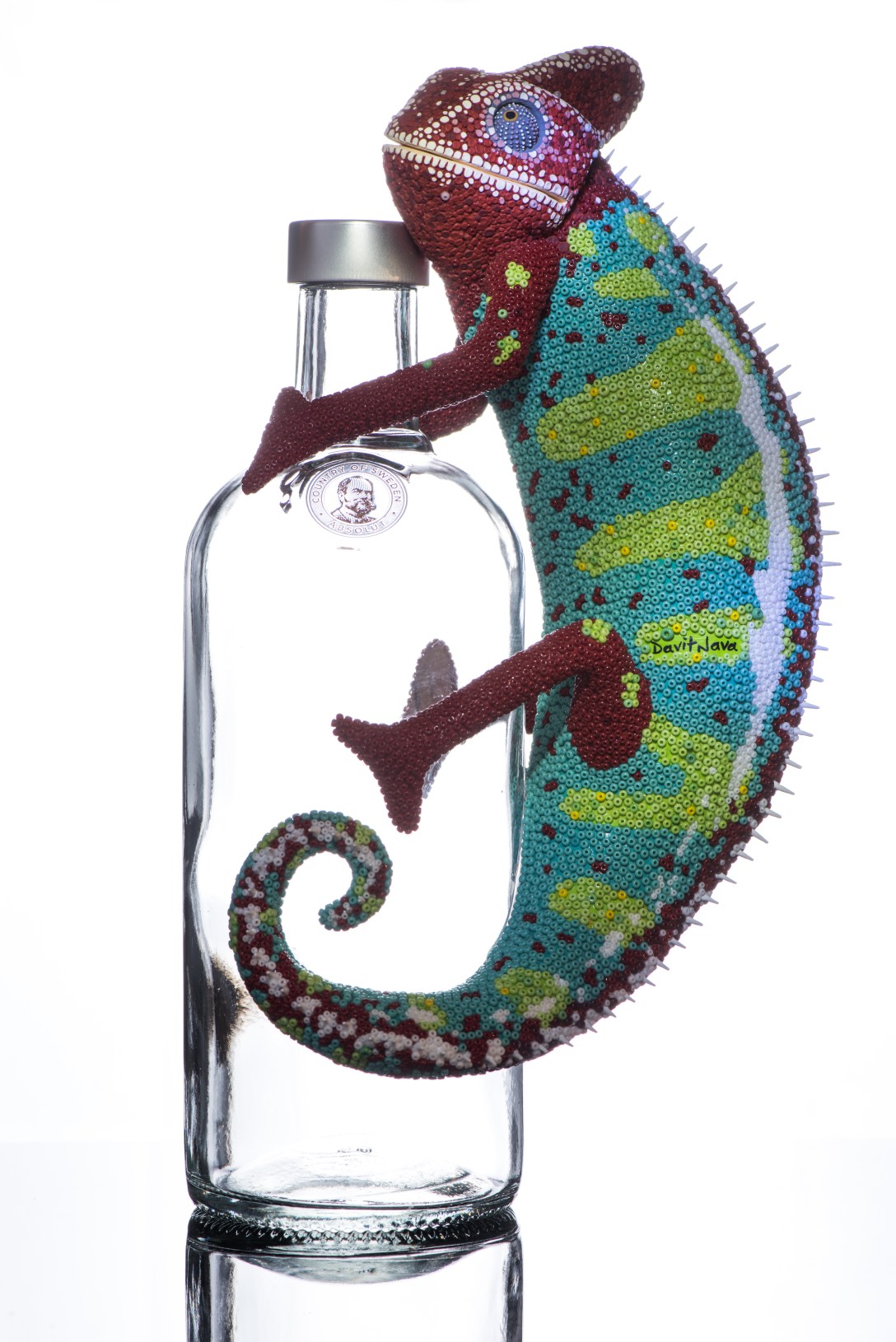 Absolut Chameleon, photo by Eugenio Morales.
